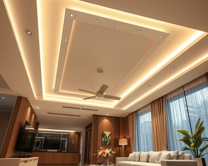 Nowoczesne sufity podwieszane w salonie – jak wybrać idealne rozwiązanie?