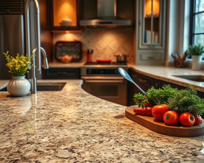 Granitowe blaty kuchenne: trwałość, estetyka i pielęgnacja