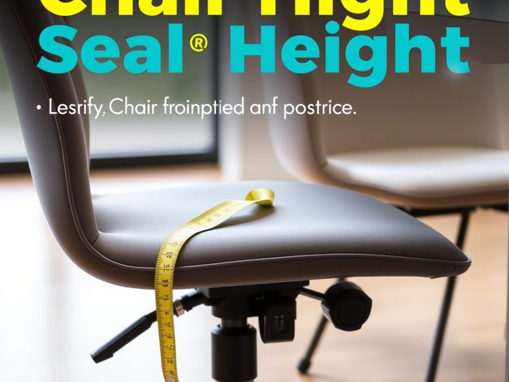 Wysokość siedziska krzesła – jak dobrać ją do wzrostu i stołu, by zapewnić wygodę i zdrową postawę