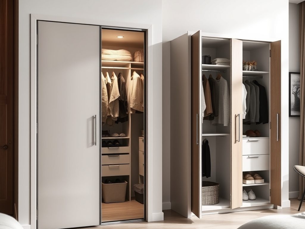 Szafa przesuwna czy uchylna: jak dopasować drzwi do przestrzeni i codziennego użytkowania