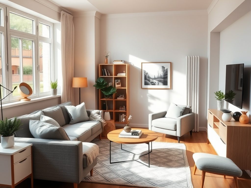 Układ mebli w małym salonie: jak połączyć funkcjonalność z przestronnością i uniknąć najczęstszych błędów