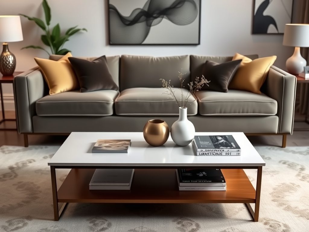 Jak wybrać stolik kawowy do sofy, by zachować wygodę i styl w salonie