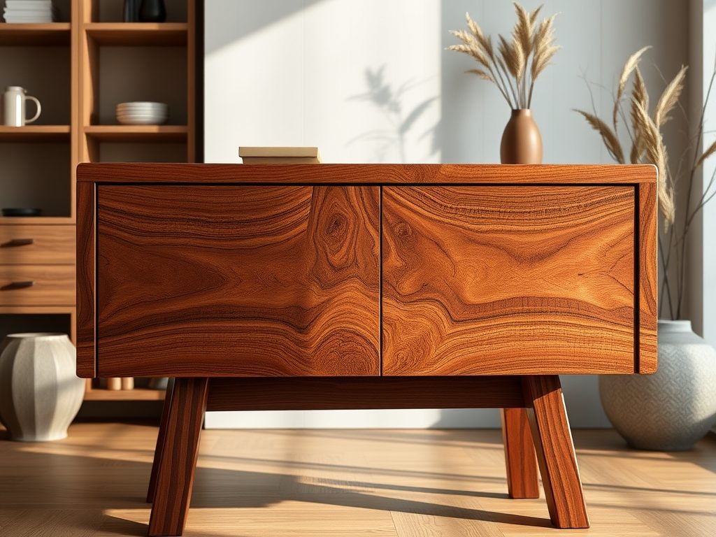 Drewno lite w meblach – trwałość, unikalny charakter i praktyczne aspekty użytkowania