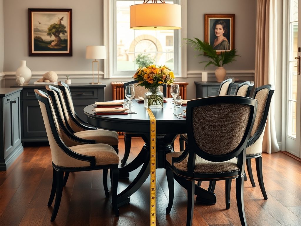 Jak precyzyjnie zmierzyć miejsce na stół, by zapewnić wygodę i funkcjonalność w jadalni