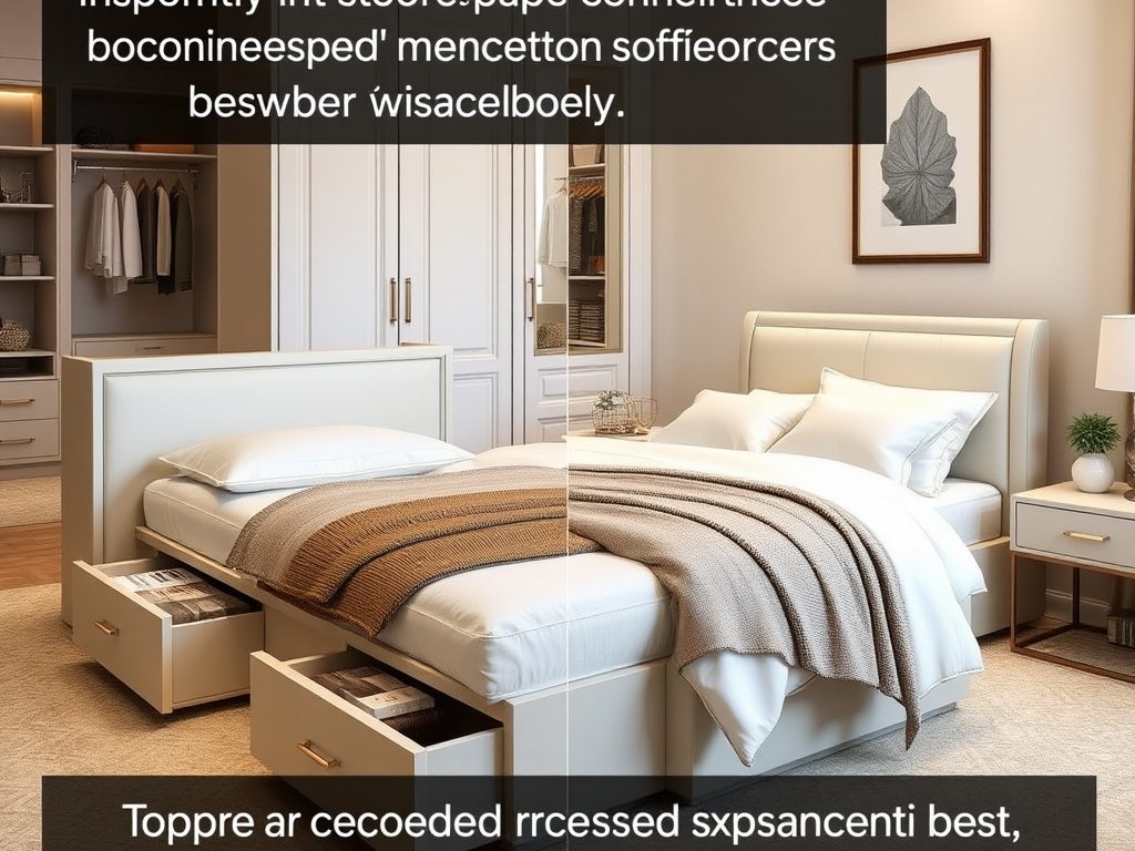Łóżko z pojemnikiem czy bez: kiedy warto wybrać funkcjonalne schowki w sypialni?