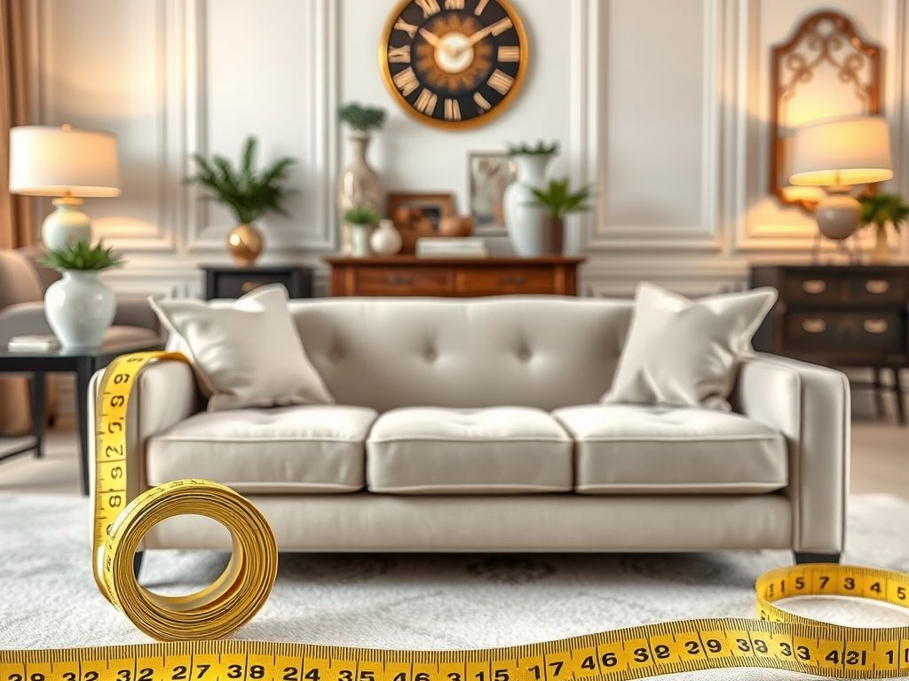 Jak dokładnie zmierzyć miejsce na sofę, by uniknąć błędów i dopasować mebel do salonu